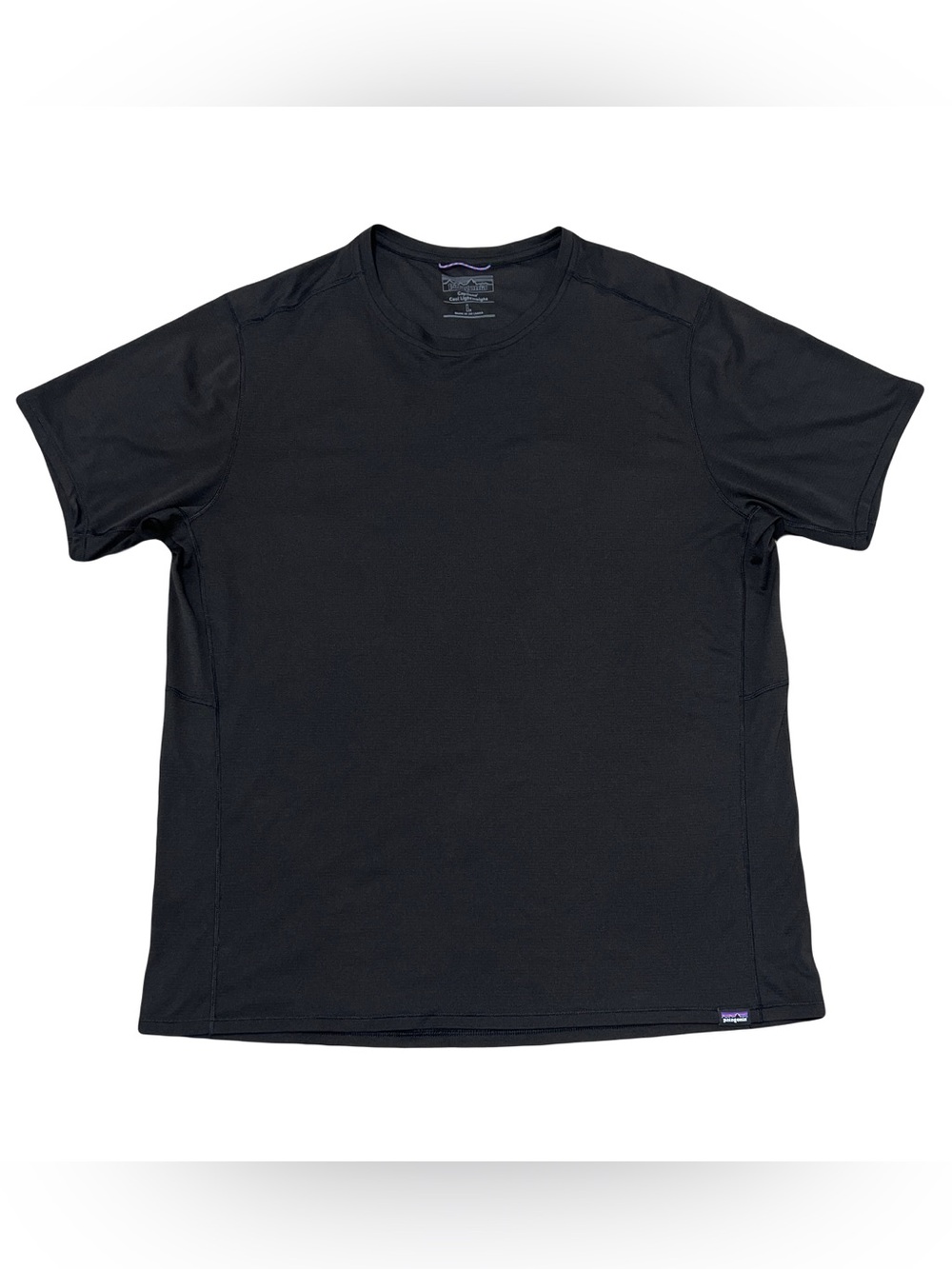 Patagonia Capilene Cool Lightweight Shirt | Black | Mens Large | *small flaw